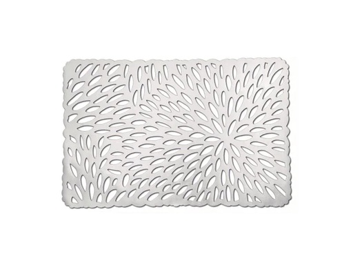 [90082959 1032678] Zeller Present Tischset 28.5 cm x 43.5 cm, Silber