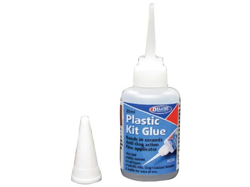 [90083068 778913] Deluxe Materials Modellbauklebstoff Plastic Kit Glue 1 Stück, Transparent