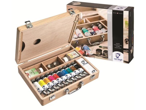 [90083088 995780] Van Gogh Ölfarbe Basis Malkasten, Mehrfarbig
