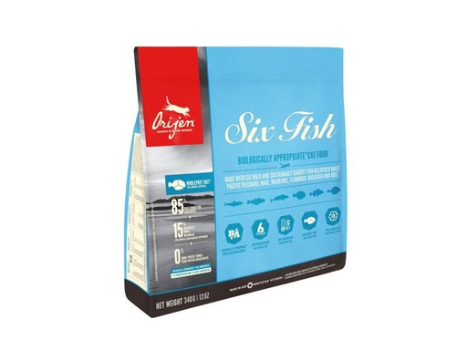 [90083092 1024556] Orijen Trockenfutter Cat Six Fish 340 g