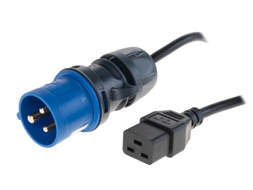 [90083131 797517] Diggelmann Gerätekabel 3 m C19-CEE 16-3