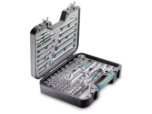 [90083447 733174] Technocraft Steckschlüssel-Set 1/4 + 1/2 86-teilig