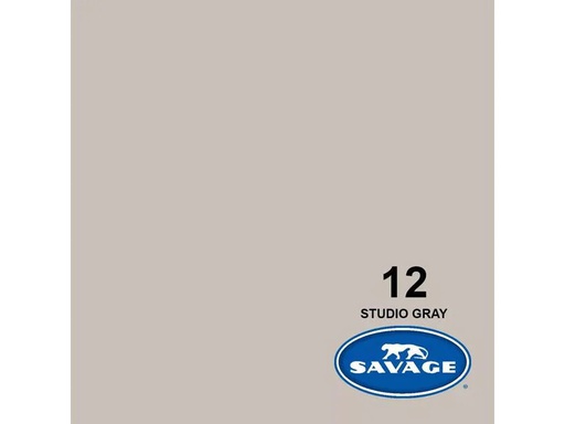 [90008330 934738] Savage Hintergrund Papier 1.35 x 11 m Studio Gray