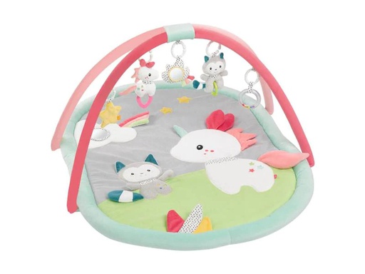 [90083558 1043258] fehn Krabbeldecke mit Spielbogen Aiko &amp; Yuki