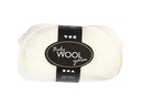 Creativ Company Wolle Babygarn Merino 50 g 14/4 Weiss