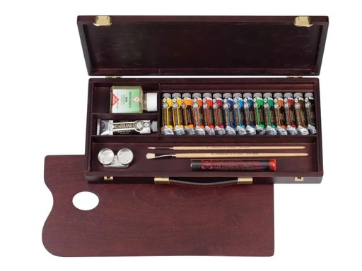 [90083663 995691] Rembrandt Ölfarbe Traditional 15 Tuben, Mehrfarbig