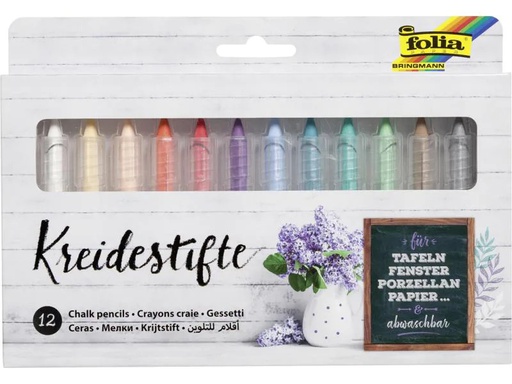 [90083707 982257] Folia Kreidemarker 12 Stück