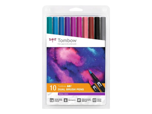 [90084016 1129297] Tombow ABT Dual Brush Galaxy 10 Stück