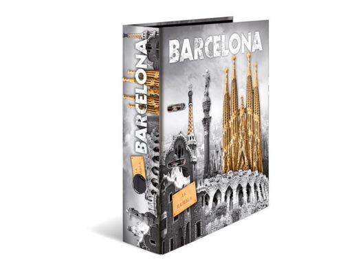[90084025 1058698] HERMA Ordner Barcelona 7 cm, Mehrfarbig