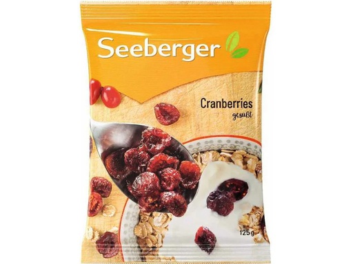 [90084231 725893] Seeberger Cranberries 125 g