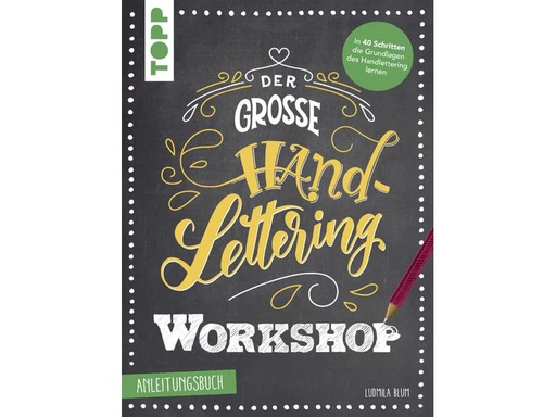 [90084265 1158708] Frechverlag Handbuch Der grosse Handlettering Workshop 80 Seiten