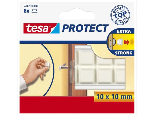 [90084365 339104] tesa Schutzpuffer Protect 10 mm x 10 mm