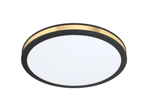[90084509 1100843] EGLO Leuchten Deckenleuchte PESCAITO 1x 12 W 3000 K, Schwarz