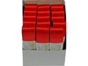 GOLDINA Satinband 25 mm x 3 m, Rot, 1 Stück