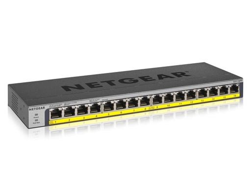 [90084739 780829] Netgear PoE+ Switch GS116PP 16 Port