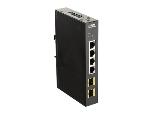 [90084805 1147671] D-Link Rail Switch DIS-100G-6S 6 Port