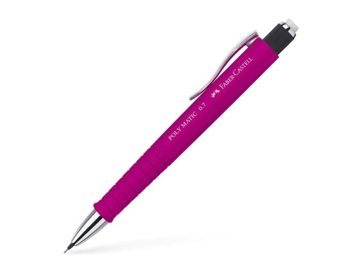 [90084941 924307] Faber-Castell Minenbleistift Faber-Castell Poly Matic B, 0.7 mm, Pink