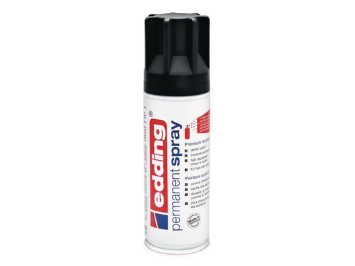 [90085243 670153] edding Acrylspray  5200 200 ml, Schwarz matt