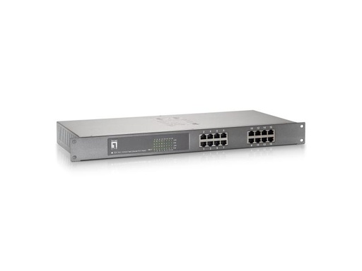 [90085262 167426] LevelOne PoE+ Switch FEP-1611 16 Port