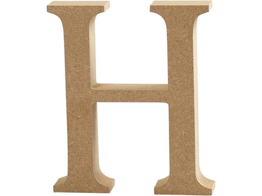[90085305 1082697] Creativ Company Holzbuchstabe H 1 Stück