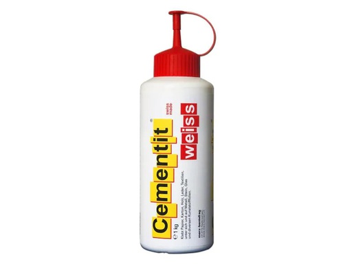 [90085340 907816] Cementit Bastelkleber 1 kg Weiss