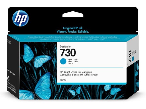 [90085474 758796] HP Tinte Nr. 730 (P2V62A) Cyan