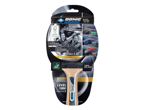 [90085589 1112060] DONIC Schildkröt Tischtennisschläger Legends 1000