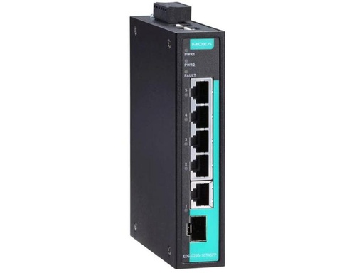 [90085715 359130] Moxa Rail Switch EDS-G205-1GTXSFP 6 Port