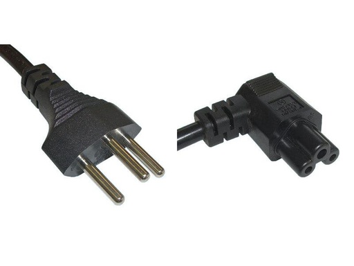 [90085783 373414] Diggelmann Netzkabel 2 m C5-T12