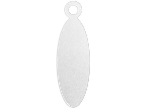 [90086016 712252] Creativ Company Metall-Anhänger Alu oval