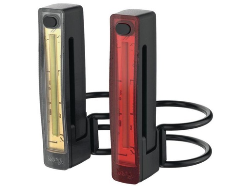 [90086165 860372] knog. Velolampe Plus Lichtset, Schwarz