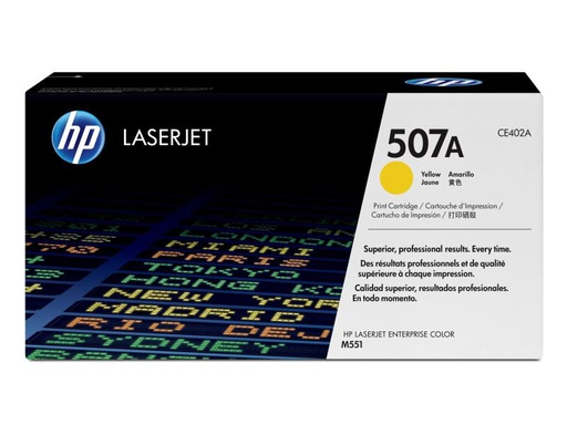 [90086473 191014] HP Toner Nr. 507A (CE402A) Yellow