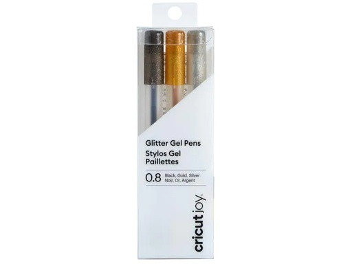 [90086760 1035875] Cricut Stifteset Joy Gel Pen Glitter 0.8 mm 3 Stifte
