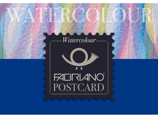 [90086965 1116250] Fabriano Aquarellblock Postcard 10.5 x 14.8 cm, 20 Blatt