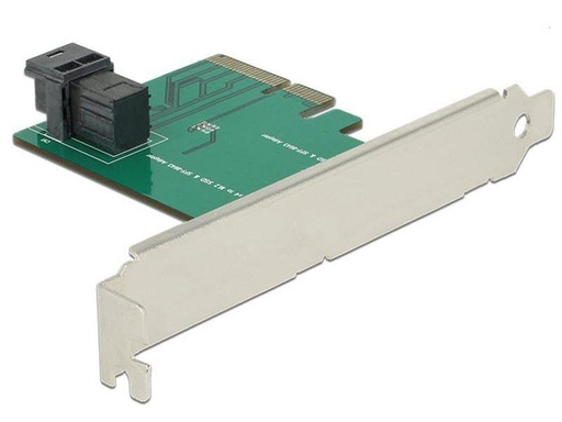 [90087013 430968] Delock Host Bus Adapter Controller PCI-ex4 - U.2 Bracket FH