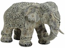 G. Wurm Dekofigur Elefant, aus Polyresin, 38 cm