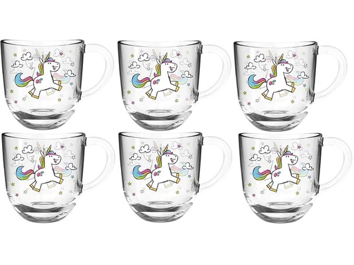 [90087181 1189204] Leonardo Kindertasse Bambini Einhorn, 6 Stück