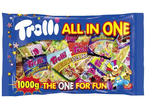 [90087191 1209356] Trolli Gummibonbons All in One 50 x 20 g