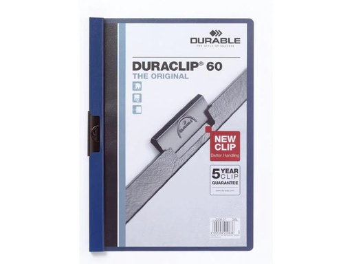 [90008707 1127612] DURABLE Klemmhefter Duraclip 60 A4, Dunkelblau