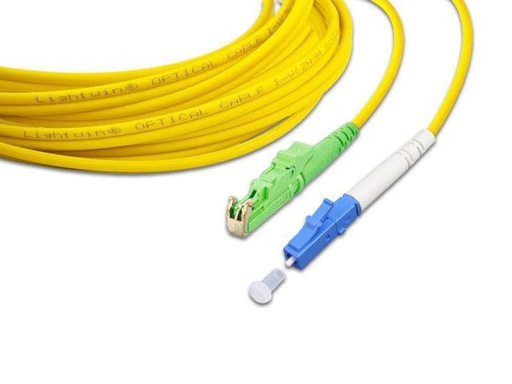 [90087581 134574] Lightwin LWL-Patchkabel E2000/APC-LC, Singlemode, Simplex, 2 m