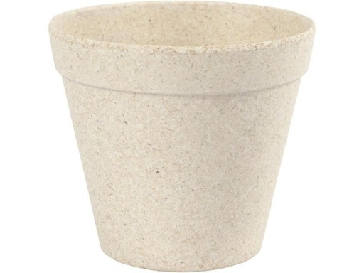 [90087916 1019992] Creativ Company Holzartikel Ø 11 cm Blumentopf