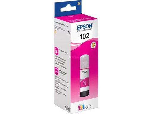 [90008808 710372] Epson Tinte 102 / T03R340 Magenta