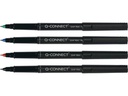 CONNECT Folienstift OHP 0.7 mm, 4 Stk.