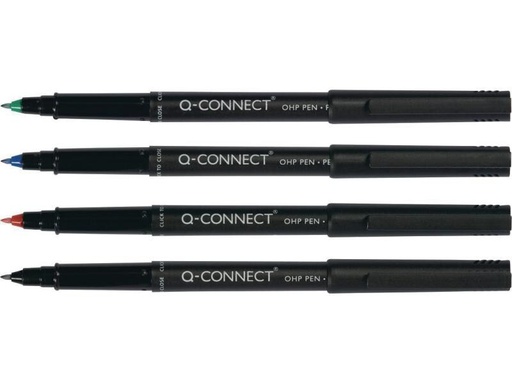 [90088636 1045986] CONNECT Folienstift OHP 0.7 mm, 4 Stk.