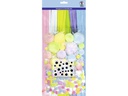 URSUS Pompon & Chenille Set Motiv 1 Mehrfarbig