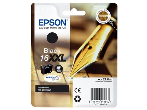 [90089087 630264] Epson Tinte T16814012 Black