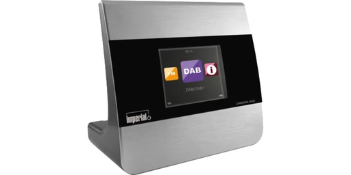 [90008924 505285] Imperial Radio-Tuner Dabman i400 Adapter Silber