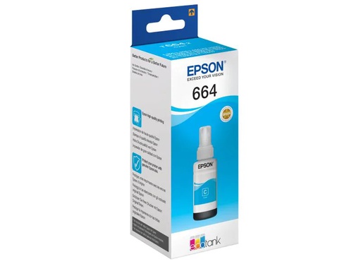 [90089499 354683] Epson Tinte Nr. 664 / C13T664240 Cyan