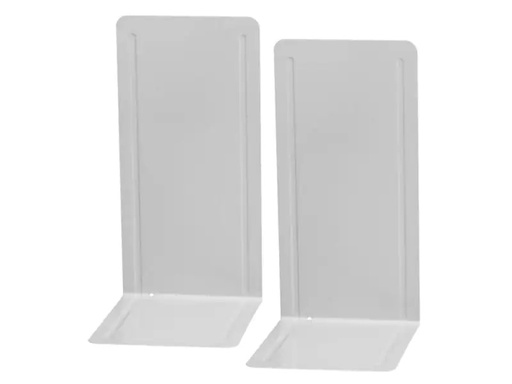 [90089563 609163] Maul Buchstützen-Set S Grau, Metall