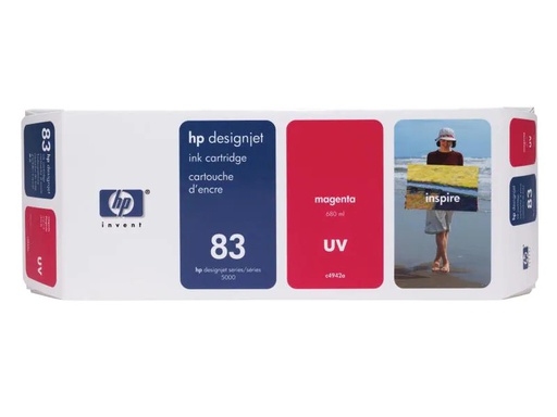 [90089620 505691] HP Tinte Nr. 83 (C4942A) Magenta